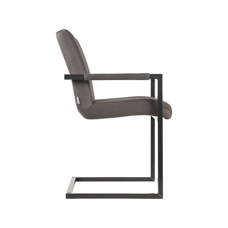 LABEL51 Eetkamerstoel Milo – Comfortabele Microfiber Bekleding