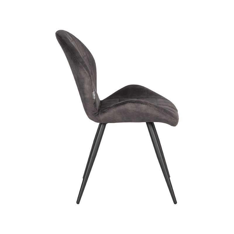 LABEL51 Eetkamerstoel Sil – Fluweelzachte Velours – Chic Design