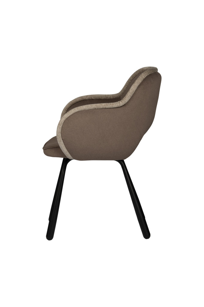 Eetkamerstoel Elephant Chocolate Bruin