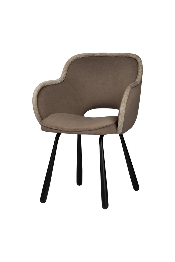 Eetkamerstoel Elephant Chocolate Bruin