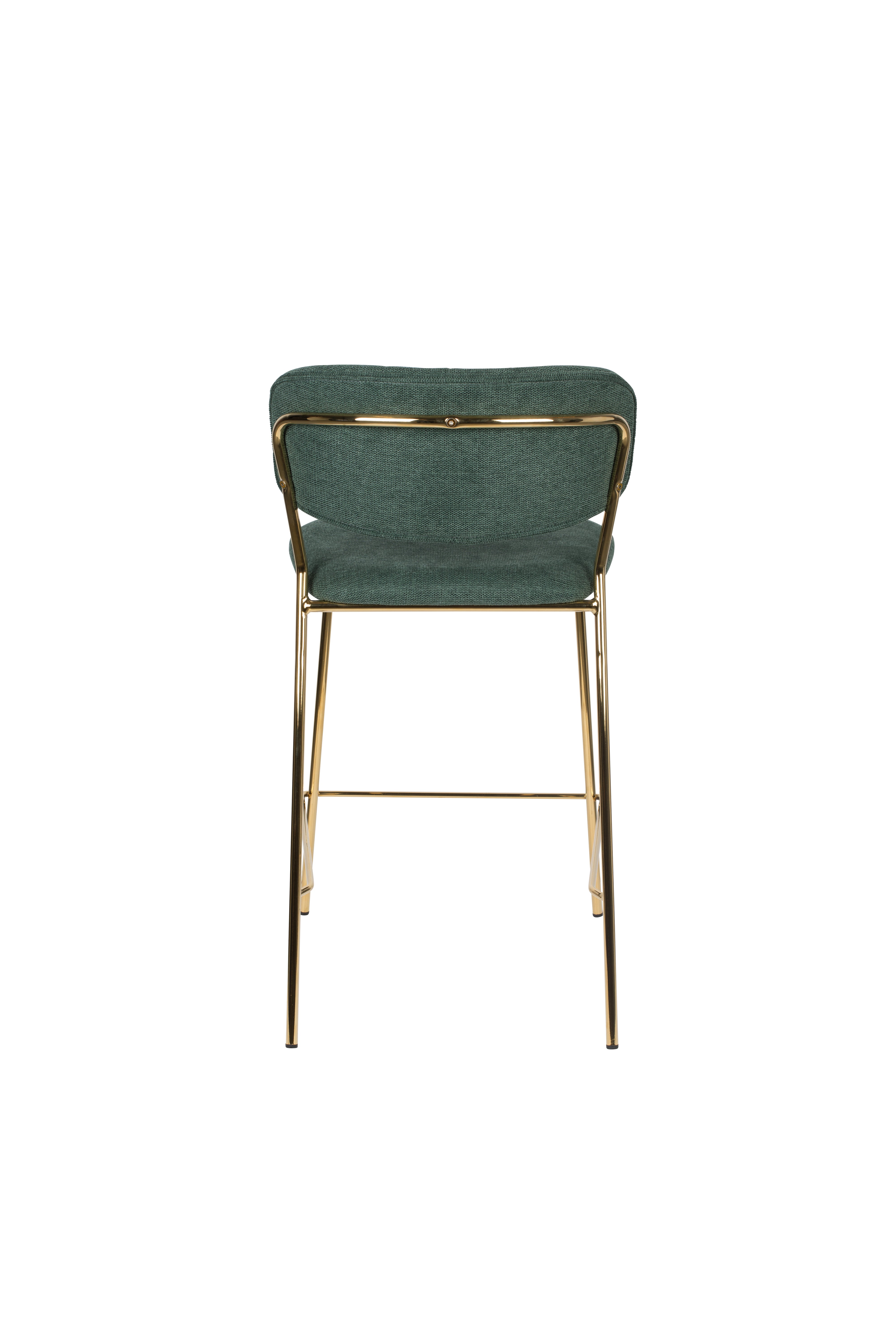 Counter Stool Jolien Gold/Dark Green