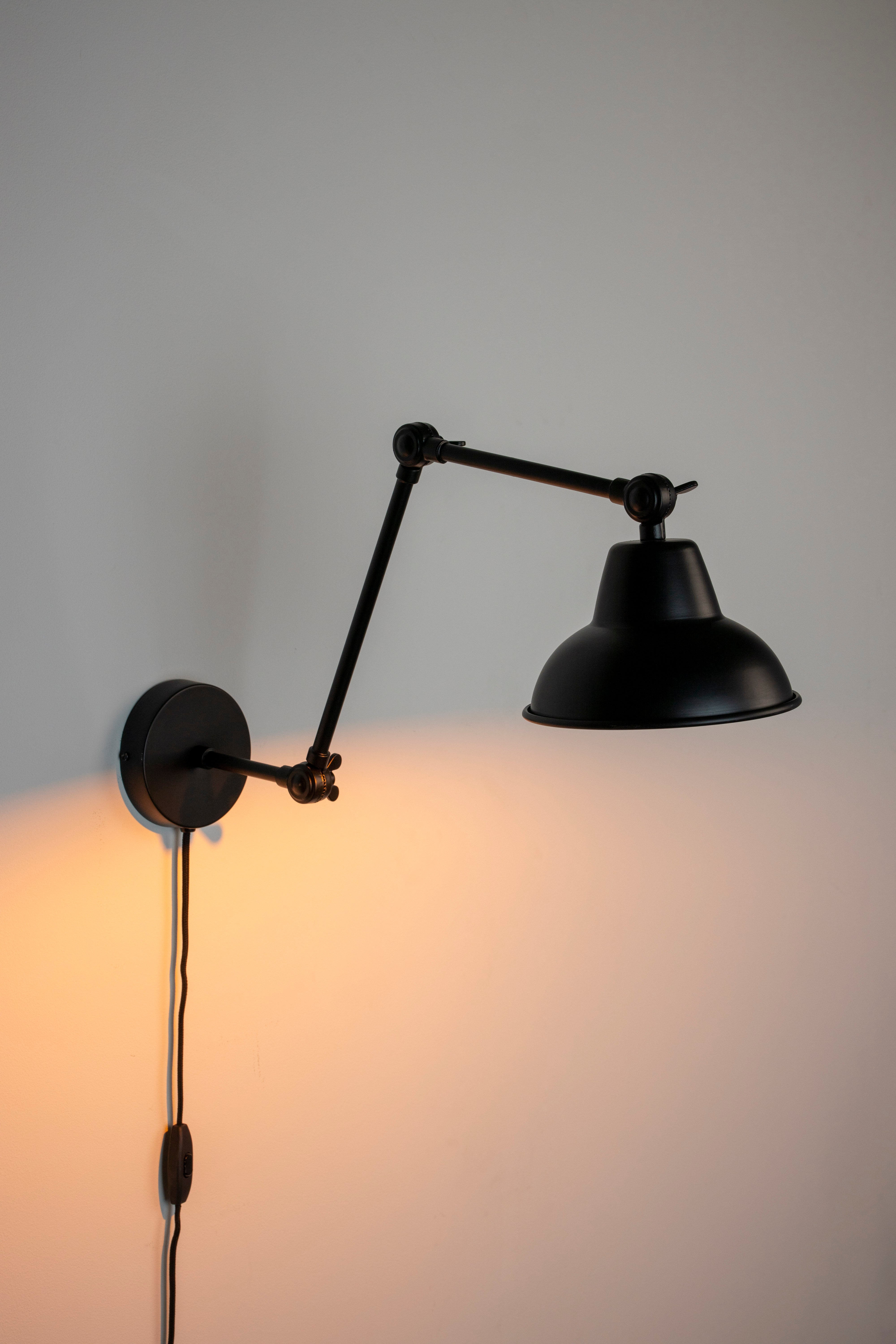 Xavi Wandlamp Zwart