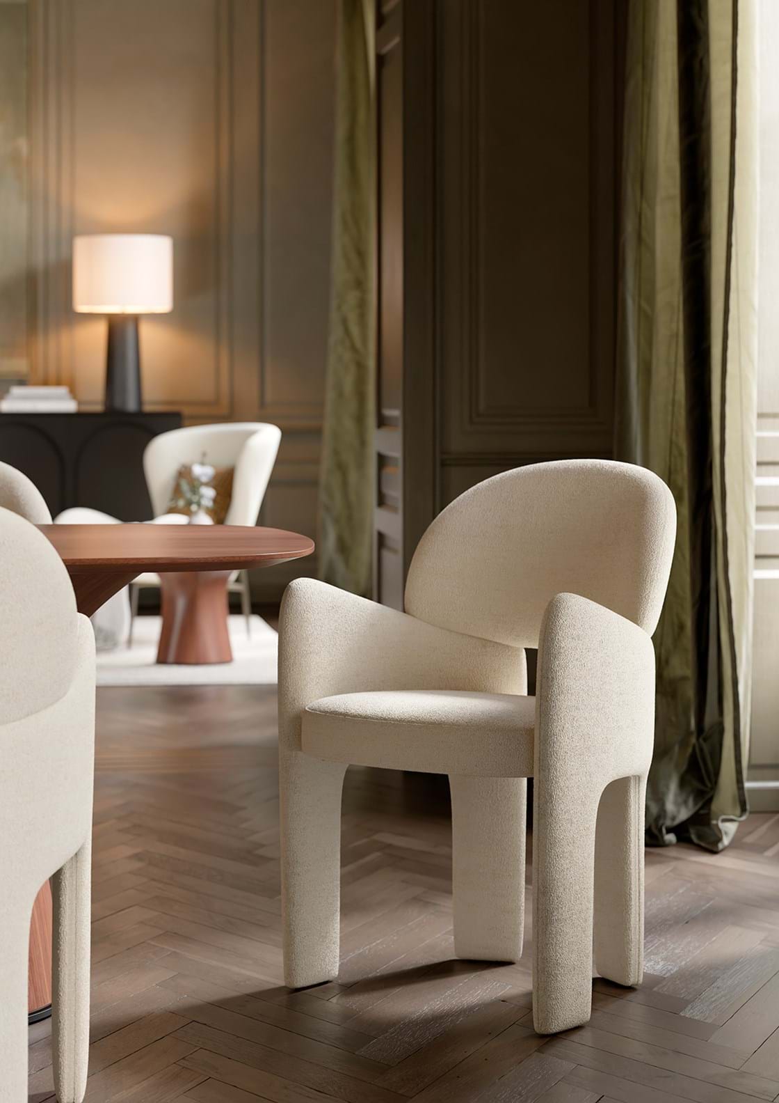 ALO Eetkamerstoel - Japandi en Scandinavisch design