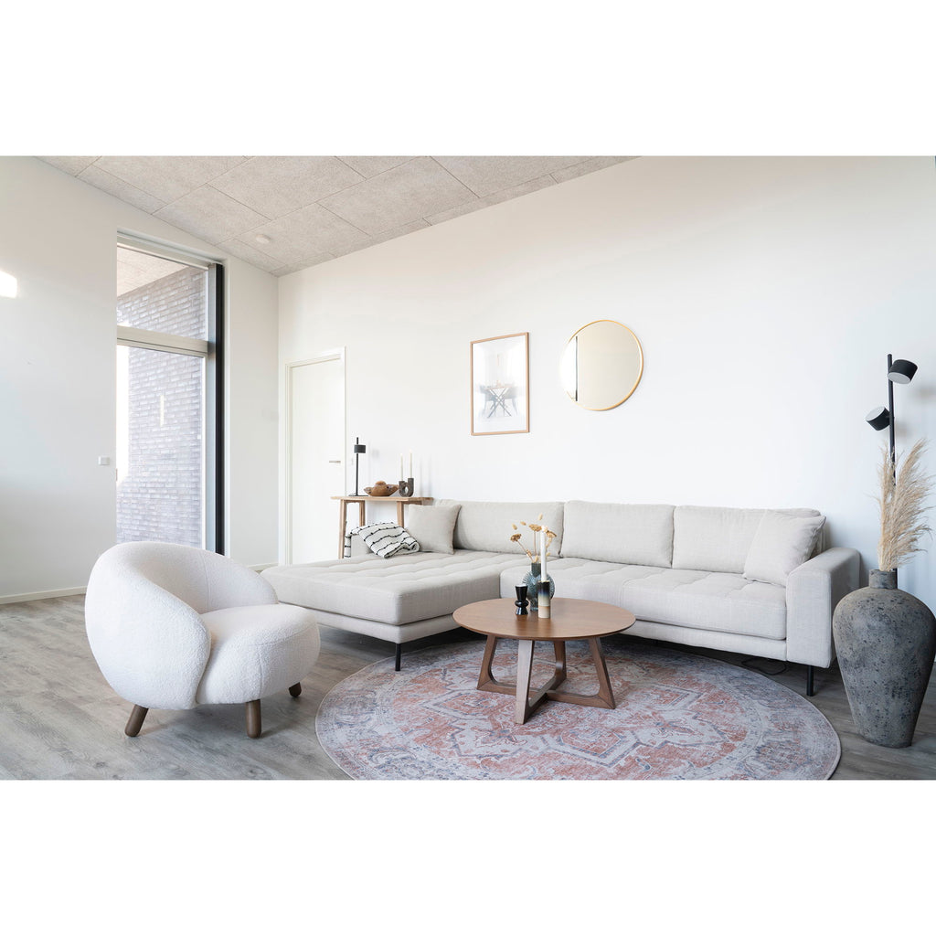 Havana Rug - Rug, orange/blue, Ø200 cm