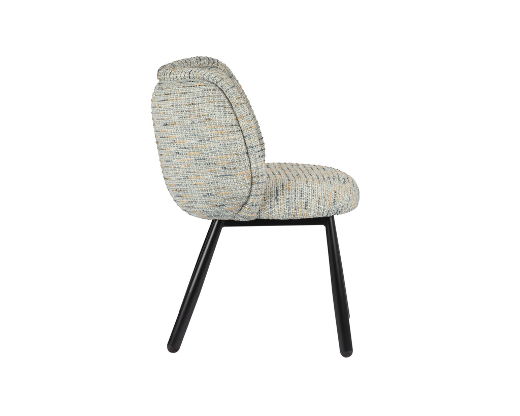 Eetkamerstoel Panda Blauw de Coco (set van 2)