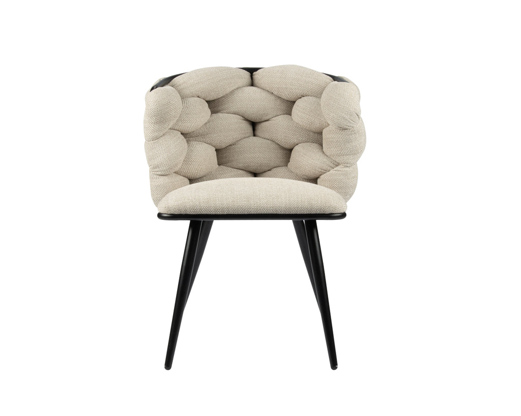 Rock Eetkamerstoel Beige (set van 2)