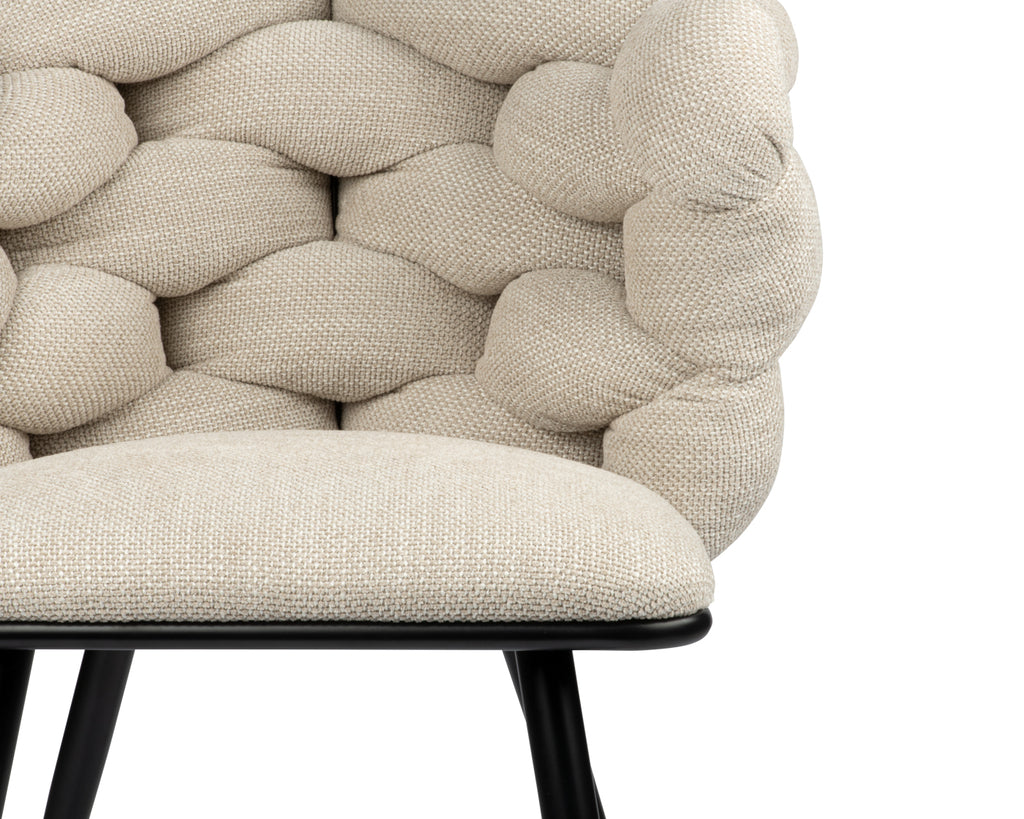 Rock Eetkamerstoel Beige (set van 2)