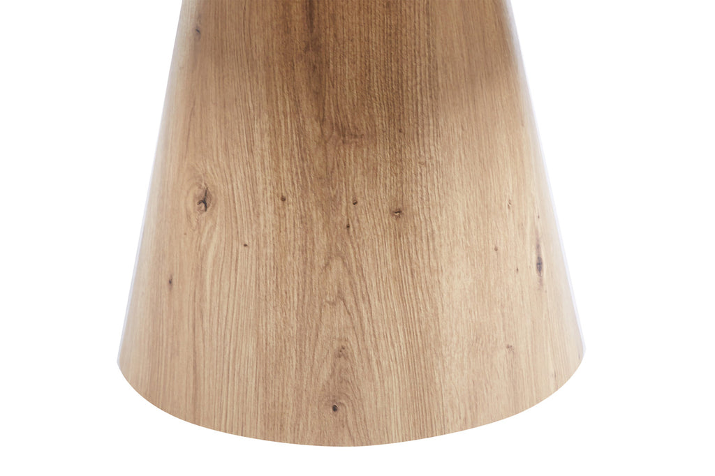 Rousseau Lukas Salontafel – MDF – Decor Oude Eik – Ø80 x H47 cm