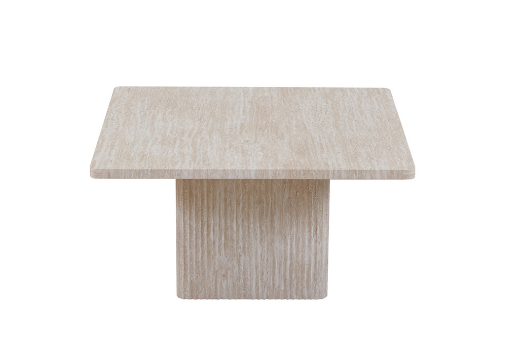 Set van 2 Salontafels 'Bobby' Decor travertin Beige (2c)
