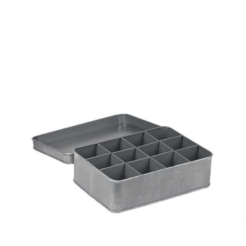 LABEL51 Theedoos - Grijs - Metaal