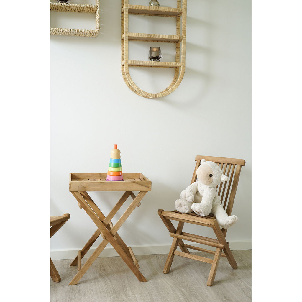Toledo Kids Teak Stoel - Stoel in teak (set van 2)