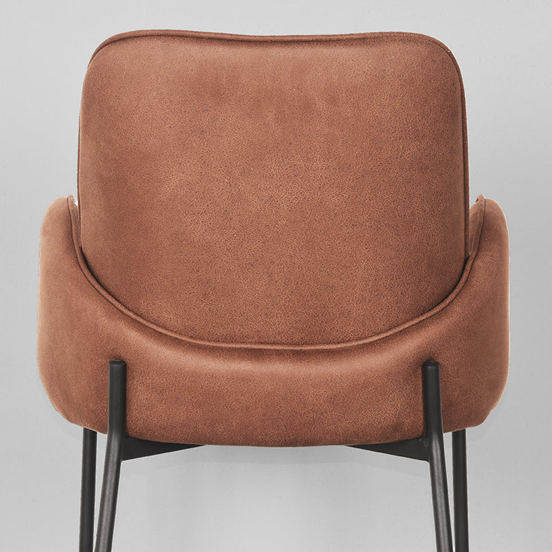 LABEL51 Eetkamerstoel Jari – Zachte Microfiber – Trendy & Duurzaam