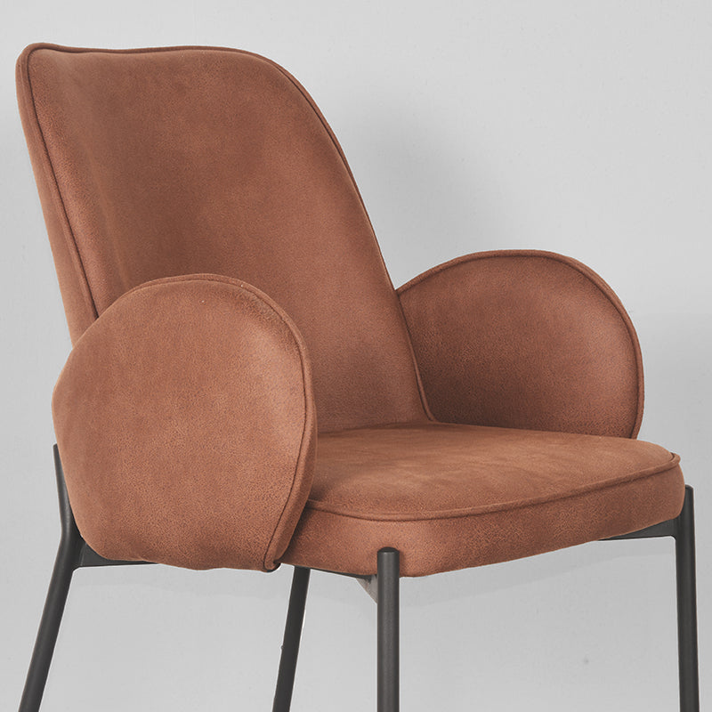 LABEL51 Eetkamerstoel Jari – Zachte Microfiber – Trendy & Duurzaam