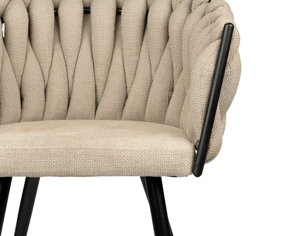 Wave Chair beige (set van 2)
