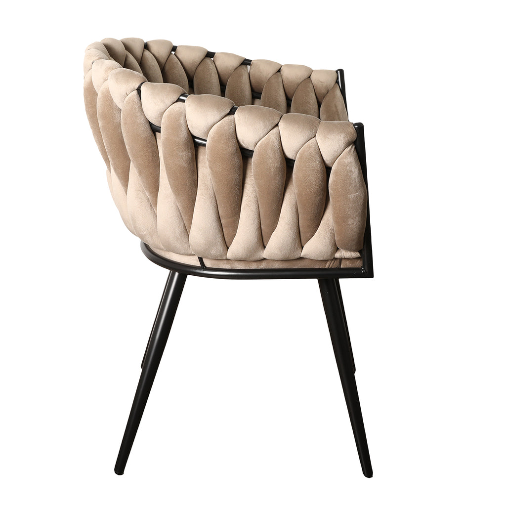 Wave Chair zand wit (set van 2)