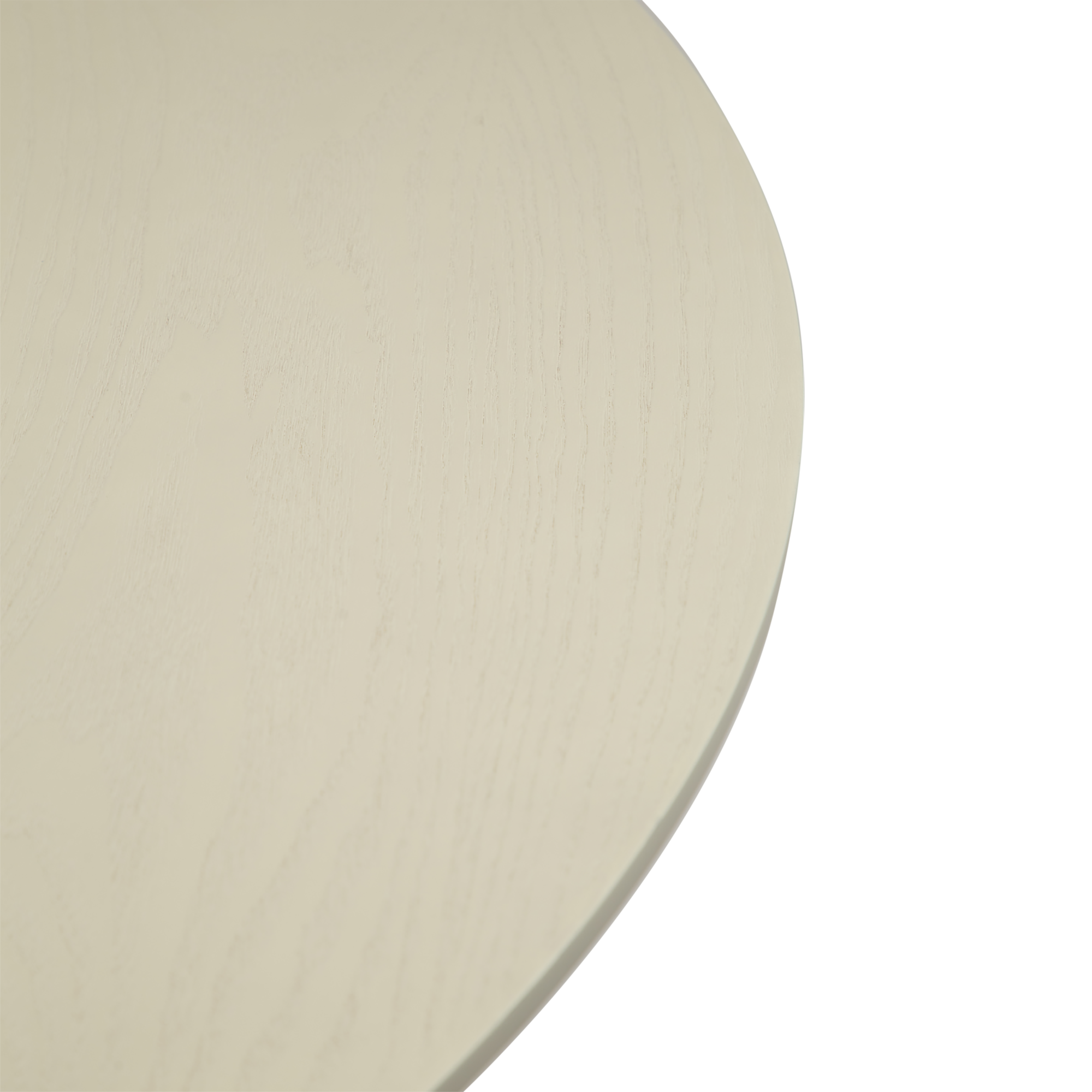 Eclipse Round Table Bone White Stained Oak Veneer With Bone White Metal Legs 400801713 400801715 04 Detail2