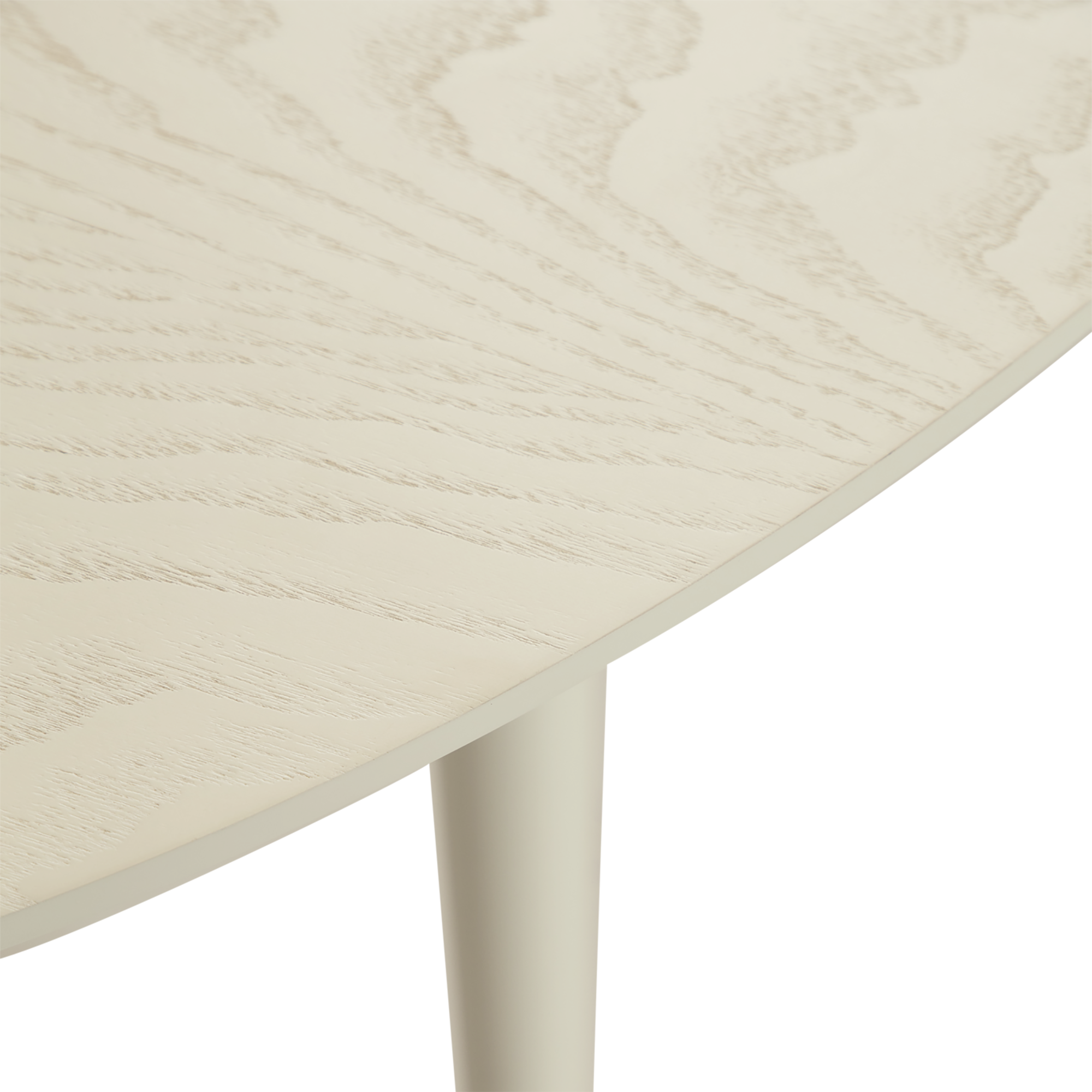 Eclipse Table Bone White Stained Oak Veneer With Bone White Metal Legs 400801508 400801510 06 Detail3