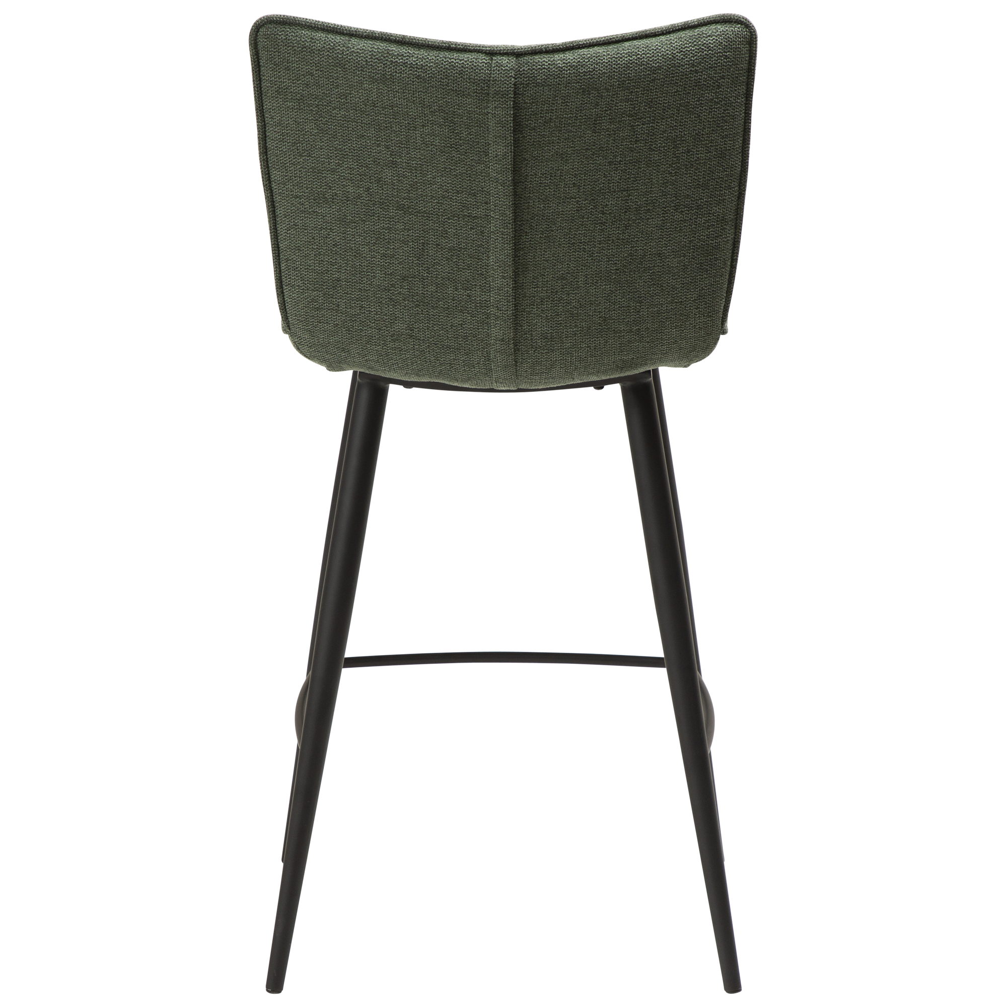 Join Counter Stool Sage Green Fabric With Black Conical Metal Legs 300675150 04 Back