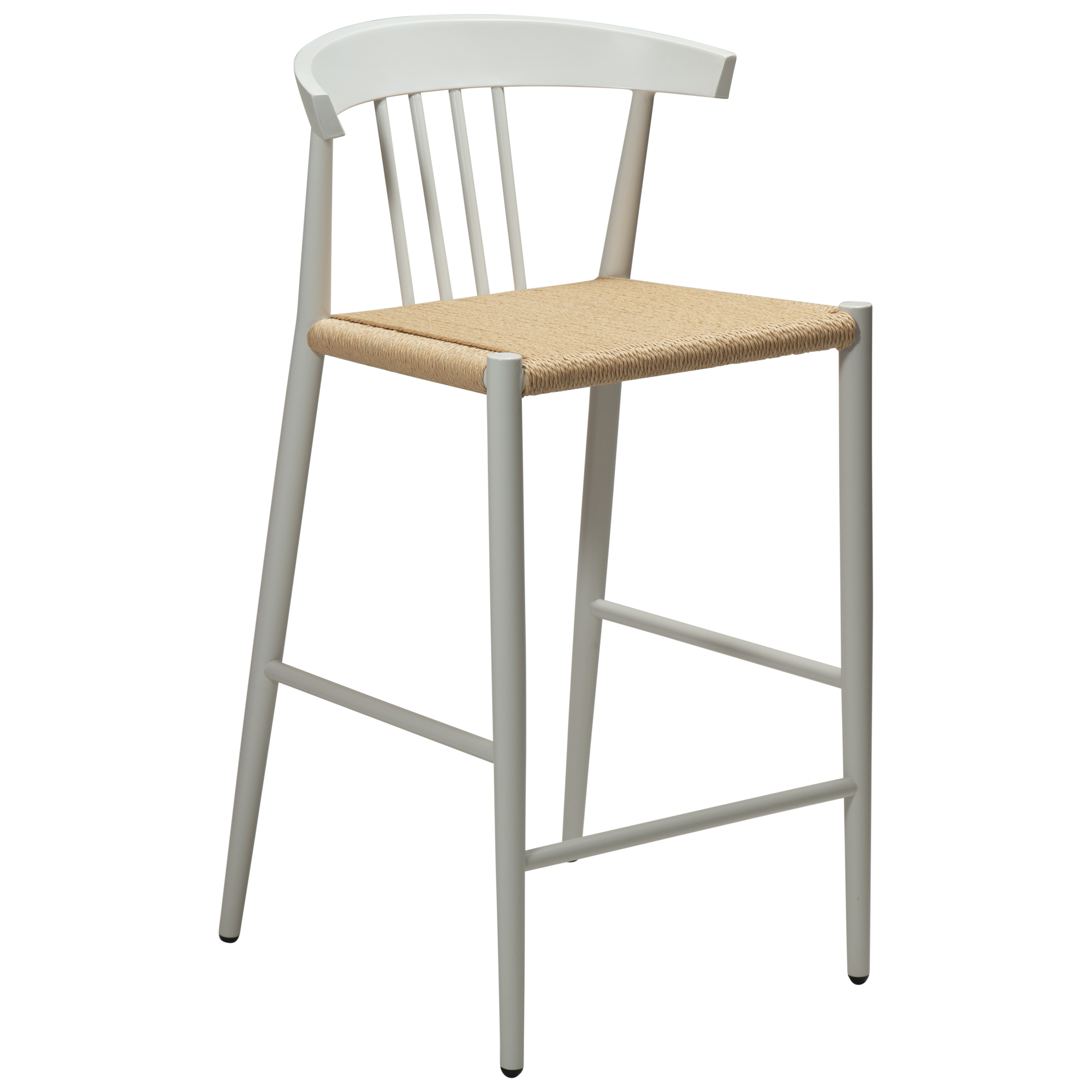 Sava Counter Stool Natural Paper Cord With White Metal Legs 300500920 01 Main